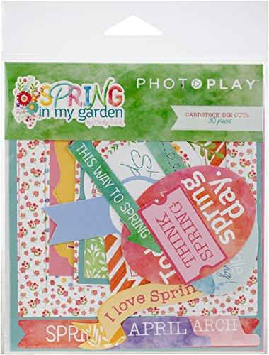 Photoplay Paper Spring In My Garden Die-Cut Embellishment Pack