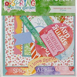 Photoplay Paper Spring In My Garden Die-Cut Embellishment Pack