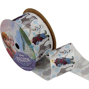 Offray Frozen Craft Ribbon, 1 1/2-Inch by 9-Feet, The Guys