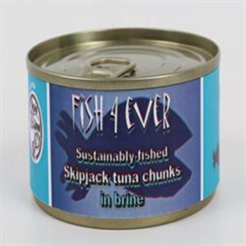 Fish 4 Ever Skip Jack Tuna Chunks in Brine, 160g
