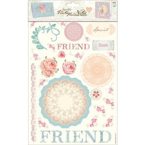 Papermania Vintage Notes Decoupage Pack 2/Sheets-Love