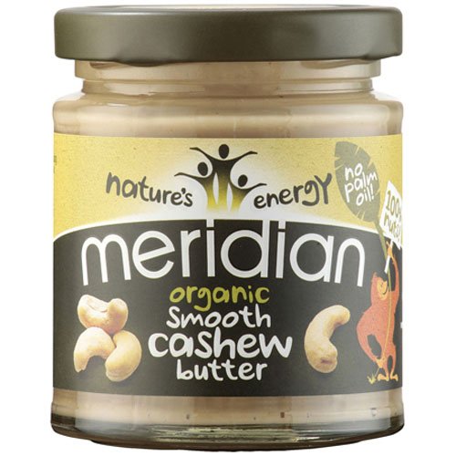 Meridian Organic Cashew Butter 170 g (Pack of 6)