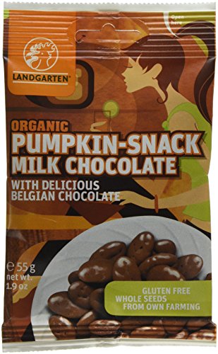 Landgarten Organic Pumpkin Seed Milk Chocolate Snack Mix 55 g (Pack of 5)