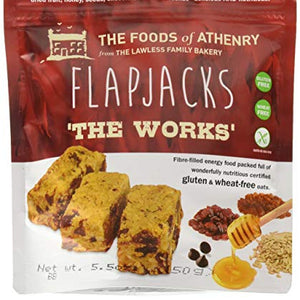THE FOODS OF ATHENRY The Works Mini Bite Flapjacks 150g (PACK OF 1)