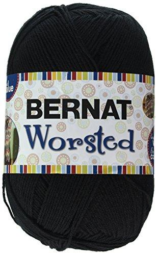 Spinrite Big Ball Worsted Solid Yarn, Black