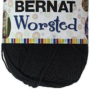 Spinrite Big Ball Worsted Solid Yarn, Black