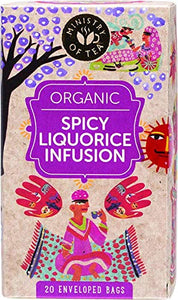 Ministry Of Tea Organic Spicy Liquorice Infusion Tea 20 Bags