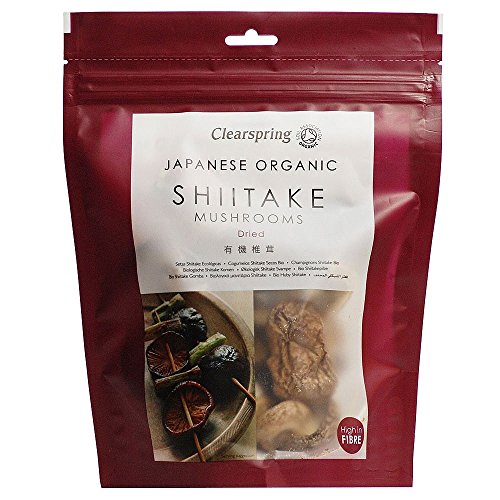 Clearspring Organic Shiitake Mushrooms 40g (Case of 6)