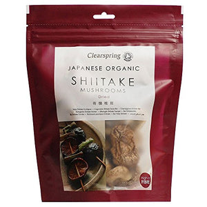 Clearspring Organic Shiitake Mushrooms 40g (Case of 6)