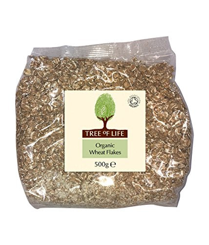 Tree of Life Organic Wheat Flakes 500 g (Pack of 6)