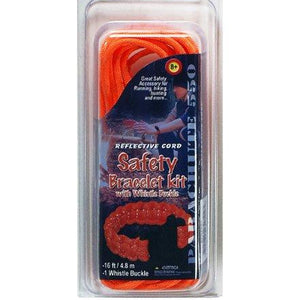 Pepperell Parachute Cord Reflective Bracelet Kit, Multicolor