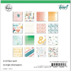 Pinkfresh Studio Single-Sided Paper Pack 6"X6" 32/Pkg-Let Your Heart Decide, 16
