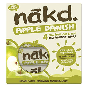 Nakd Apple Danish Bar (3 pack, 12 bars total)
