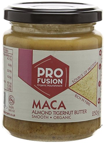 Profusion Organic Maca Almond Tigernut Butter 250 g (Pack of 3)