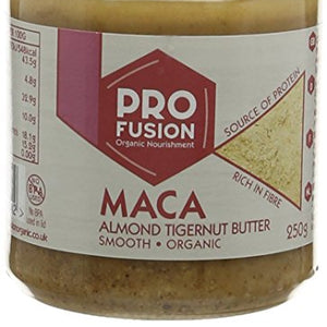 Profusion Organic Maca Almond Tigernut Butter 250 g (Pack of 3)