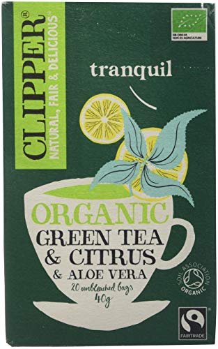 Clipper Orgnaic Green Tea and Alow Vera