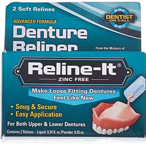 Dentemp Reline It Denture Reliner Kit