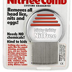 Nitty Gritty Nit Comb(Assorted Colors)