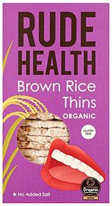 Rude Health Organic Rice Thins 130 g (Pack of 5)