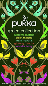 PUKKA HERBAL AYURVEDA Organic Green Collection 20bags (PACK OF 1)