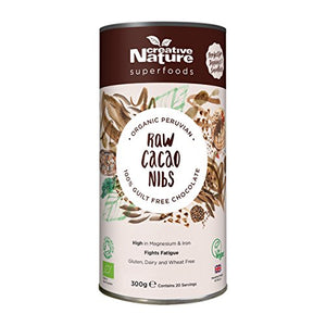 Creative Nature Cacao Organic Nibs, 300g