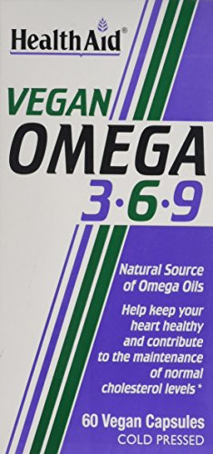 HealthAid Vegan Omega 3-6-9  60 Capsules )