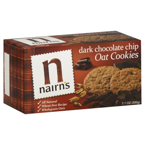 NAIRN'S OATCAKES Dark Chocolate Chip Oat Biscuit 200g (PACK OF 1)