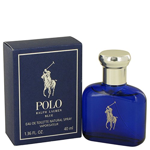 Polo Blue Eau de Toilette Spray by Ralph Lauren 1.4 oz