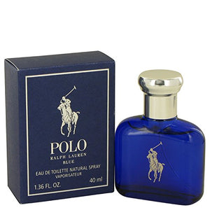 Polo Blue Eau de Toilette Spray by Ralph Lauren 1.4 oz