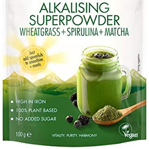 Nature's Heart Alkalising Super Powder, 100 g