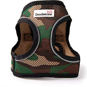 Snappy Mesh Harness Camouflage Large| Doodlebone