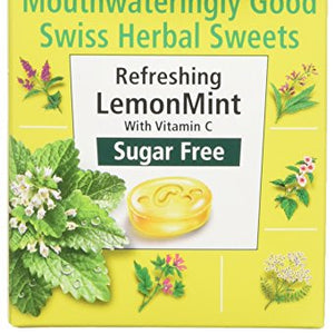 Ricola Lemon Mint Sugar Free Drops, 45 g
