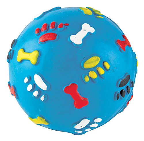 Gor Rubber Giggle Ball (9Cm) Pink/Blue | Gor Pets