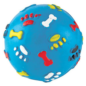 Gor Rubber Giggle Ball (9Cm) Pink/Blue | Gor Pets