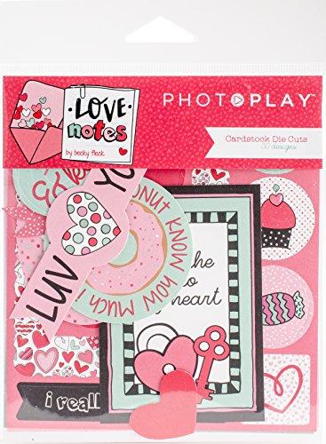 Photoplay Love Notes die cuts