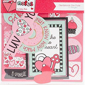 Photoplay Love Notes die cuts