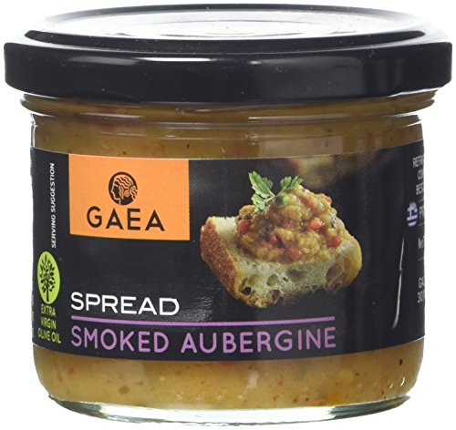 Gaea Smoked Aubergine Tapenade 100 g (Pack of 6)