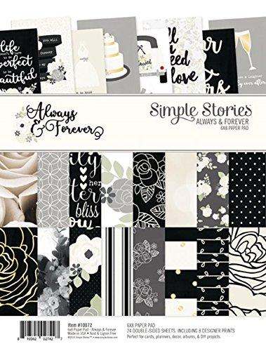 Simple Stories Always & Forever 6x8 Paper Pad