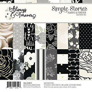 Simple Stories Always & Forever 6x8 Paper Pad