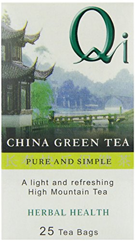 Qi Herbal Health Pure & Simple Green Tea 25bags (2 pack)