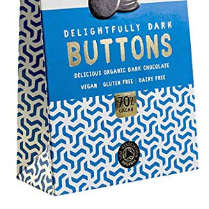 Enjoy! Dark 70% Chocolate Buttons 96g (Pack of 6)