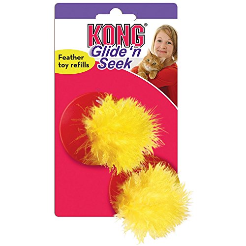 Kong Cat Feather Toy Replacement  (2Pk) | Gor Pets