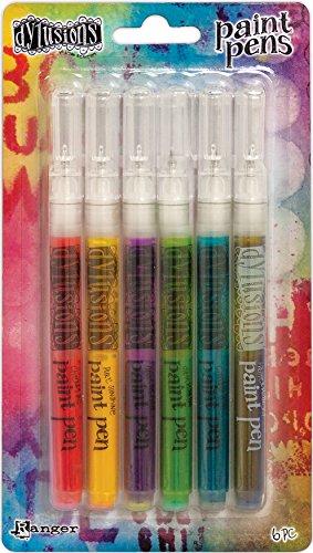 Ranger Set #3 Dylusions Paint Pens 6/Pkg