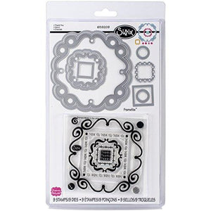 Sizzix Thank You Framelit/Stamps