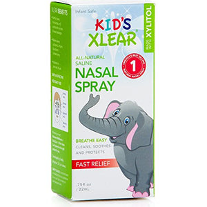 Kid's Xlear Sinus Saline Nasal Spray with Xylitol.75oz