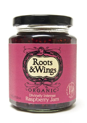 Roots And Wings Organic Raspberry Jam 340g