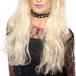 Smiffys 80's Long Mullet Wig - Blonde
