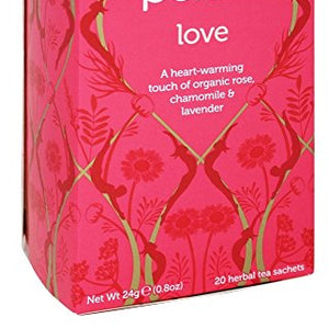 Pukka Love Rose and Chamomile Tea - 20 Bags