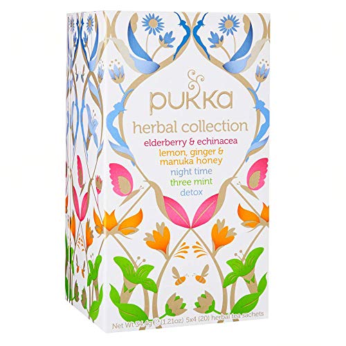Pukka Herbal Tea Collection Bags -  1 Box - 20 Tea bags