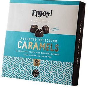 Enjoy! Assorted Caramel Chocolates (16's) 144g (Pack of 8)